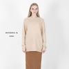 NOVENTA-K Wholegarment Round Knit Beige