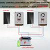 בקר טעינה סולארי MPPT מוריד מתח, 25A, קלט 720W (18V-80V), יציאה אוטומטית מורידה (Buck) לסוללות ליתיום, עופרת-חומצה, ג'ל 12V/24V