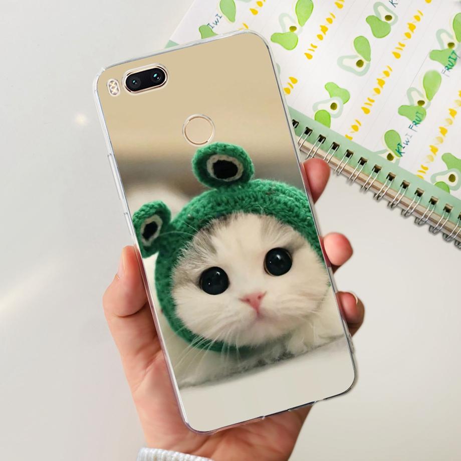 For Xiaomi Mi A1 Mi 5x Case Silicon Soft Clear TPU Phone Cases Back Cover For Xiaomi Mi 5X Mi5X MiA1 Bumper Coque Fundas Capas