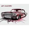 Famous Brand Chevy Vintage Cars Poster Watercolor Canvas Painting Luxurious Wall Art for Man Cave Room Home Decor Car Lover Gift
