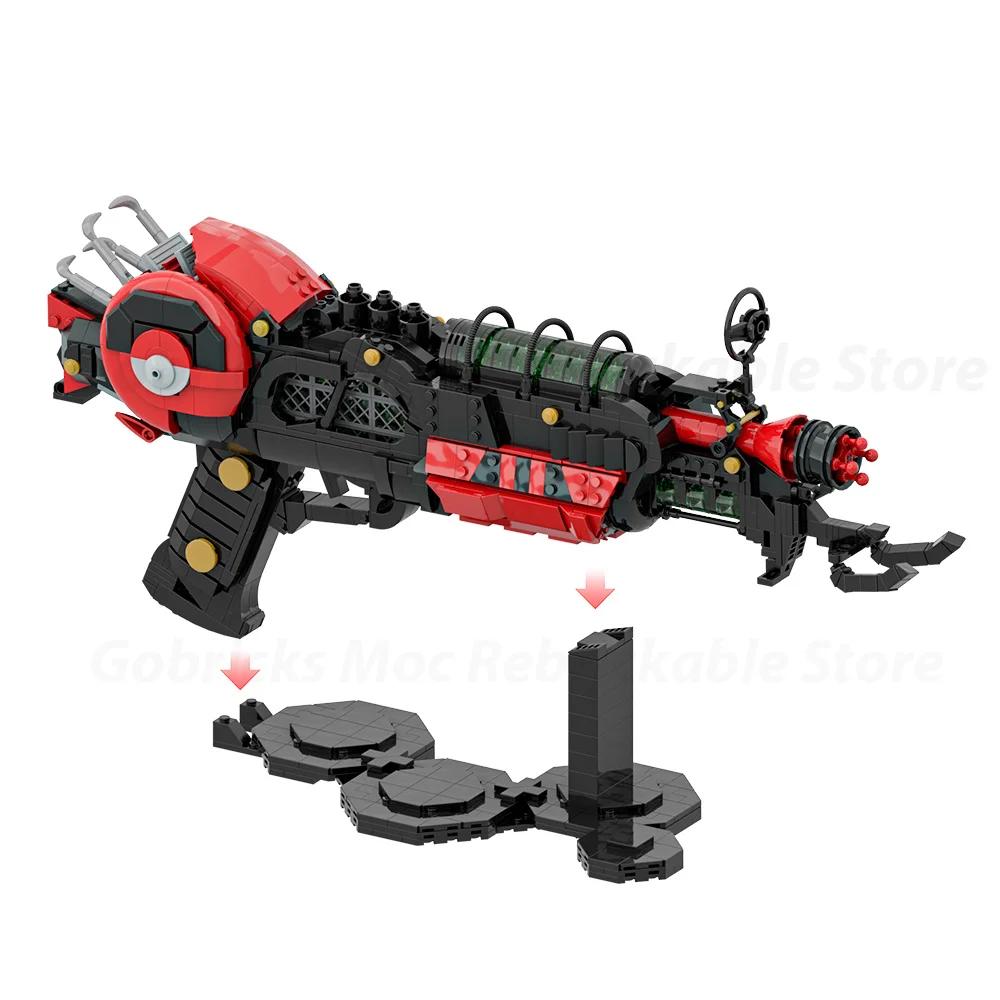 Gobricks MOC Call of Duty Ray Gun Mark 2 Bricks Model Ray Gun Mark II Building Blocks Laser Gun DIY Game Toys Gift