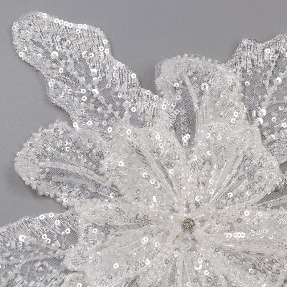 DIY Clothing Brooch Flower Appliques Embroidered Patch Multi-layer Clothing Patches Removable 3D Clothing Applique Dressmaking