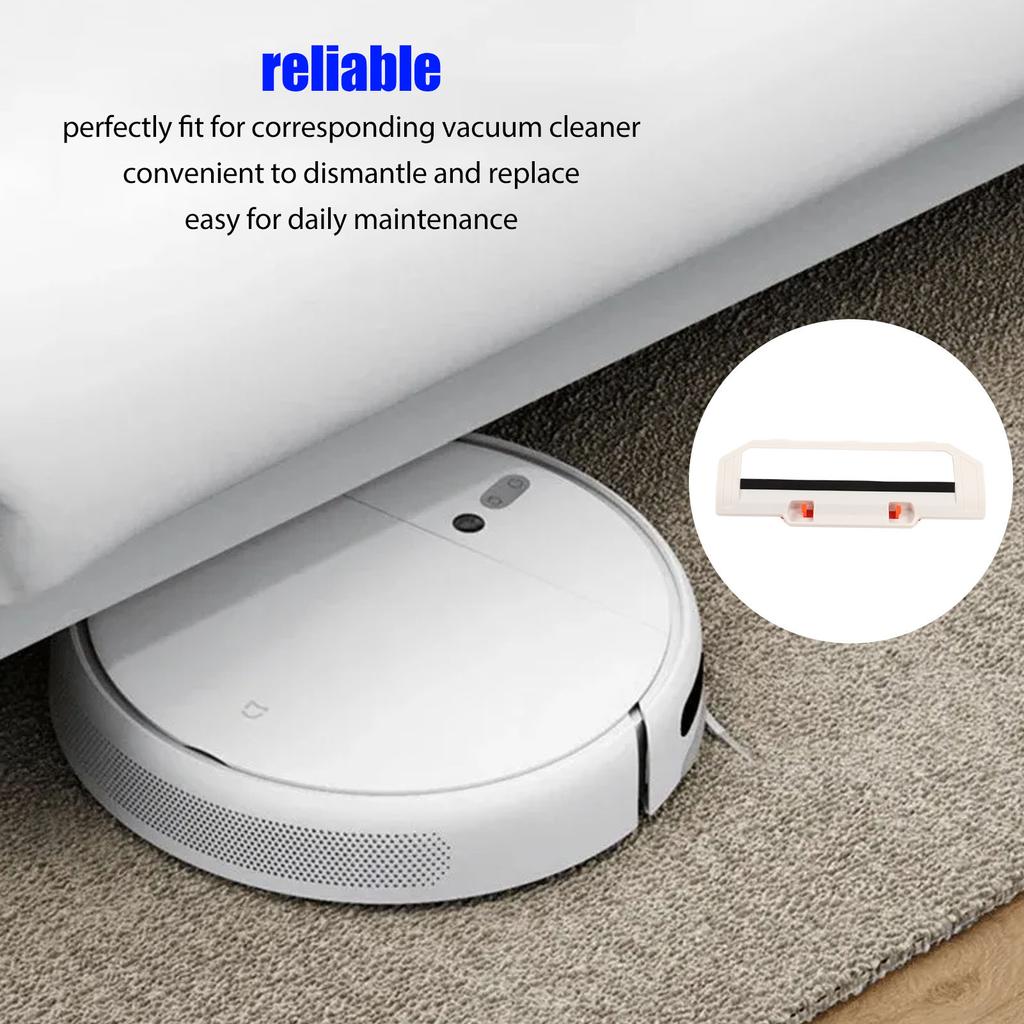 Staubsauger Hauptbürstenabdeckung ABS Weiß Intelligenter Saugroboter Zubehör für Mijia 3C B106CN