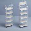 Freestanding Multilayer Snack & Beverage Display Rack for Convenience and Home Use