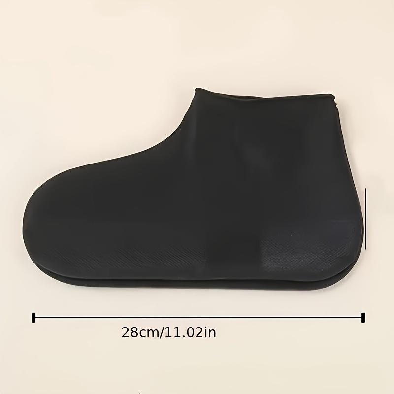 1 Pair of Unisex Shoe Covers: Waterproof, Slip-Resistant, Reusable, Durable, Elastic, and Easy to Clean!