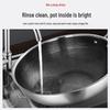 Debo Honeycomb Stainless Steel Wok