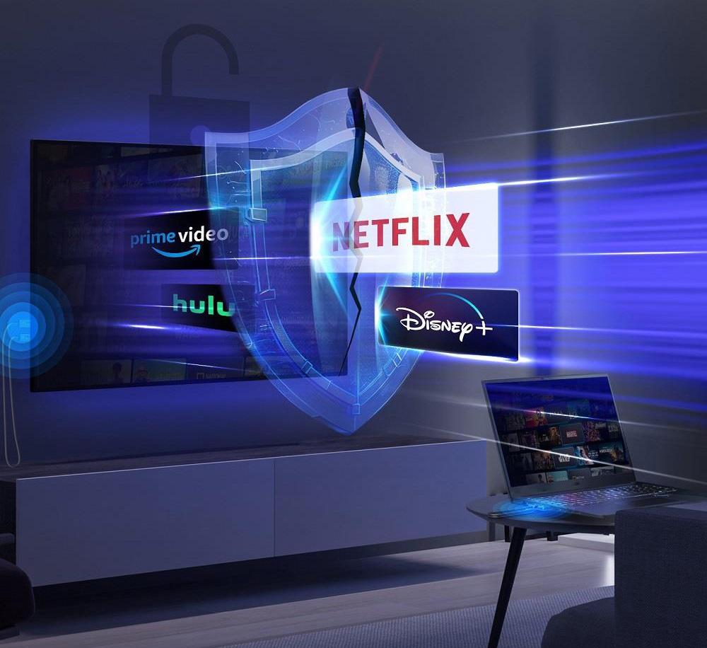 MINIX H1 Wireless 1080P HDMI Dongle Display Adapter, 165ft Transmission