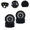 Alloy Wheel Rims Kit for SCX24 Remote Control Cars