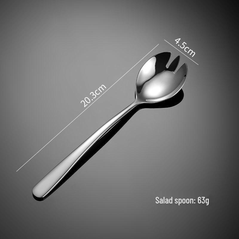 Elegant Series 304 Stainless Steel Cutlery Set - Knife, Fork, Spoon - Polished & Thickened for Hotels and Restaurants