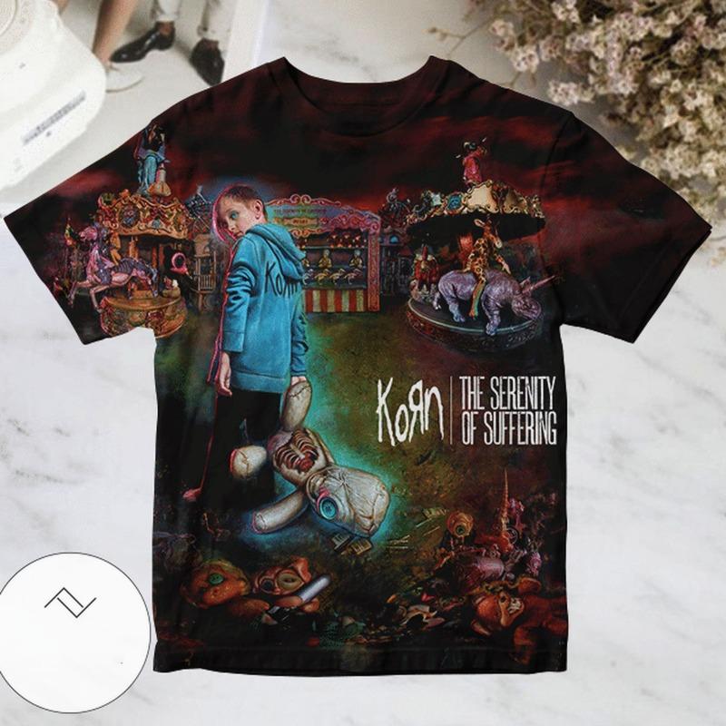 Classic Rock Korn 2026 Tour 3D Print Youth T-shirt Fashion Men Women Hip Hop Trend Short Sleeve