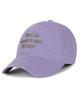 Bajal Tmv Lettering Ball Cap [Washed Lavender]