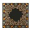 Women’s Fashionable and Versatile Faux Silk Headscarf with Cashew Nut Pattern