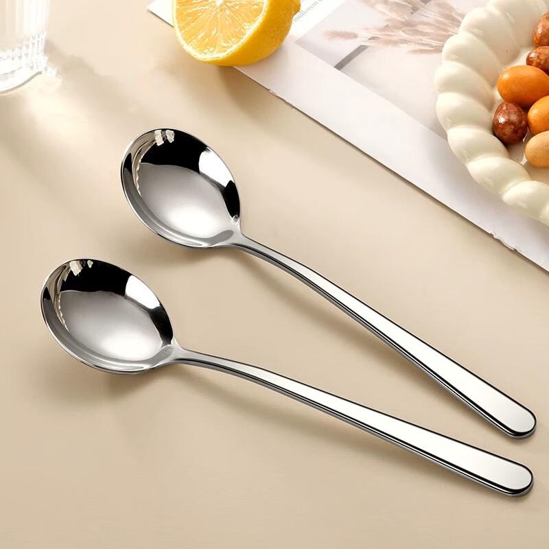 

SHALL 316 Stainless Steel Children s Deep Round Eating Spoons