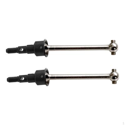 2 Pieces RC CVD Drive Shafts Universal Joints Sturdy Replaces Steel Dogbones for 1/10 Scale Gpx4