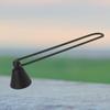 Luxury Bell Shaped Candle Snuffer Long Handle Vintage Flame Stoppers Non-Slip Heat Resistant Wick Extinguisher Living Room