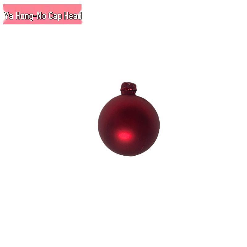 Electroplated 2/2.5cm PS Plastic Christmas Decorative Balls - Shiny & Matte Festive Hanging Ornaments