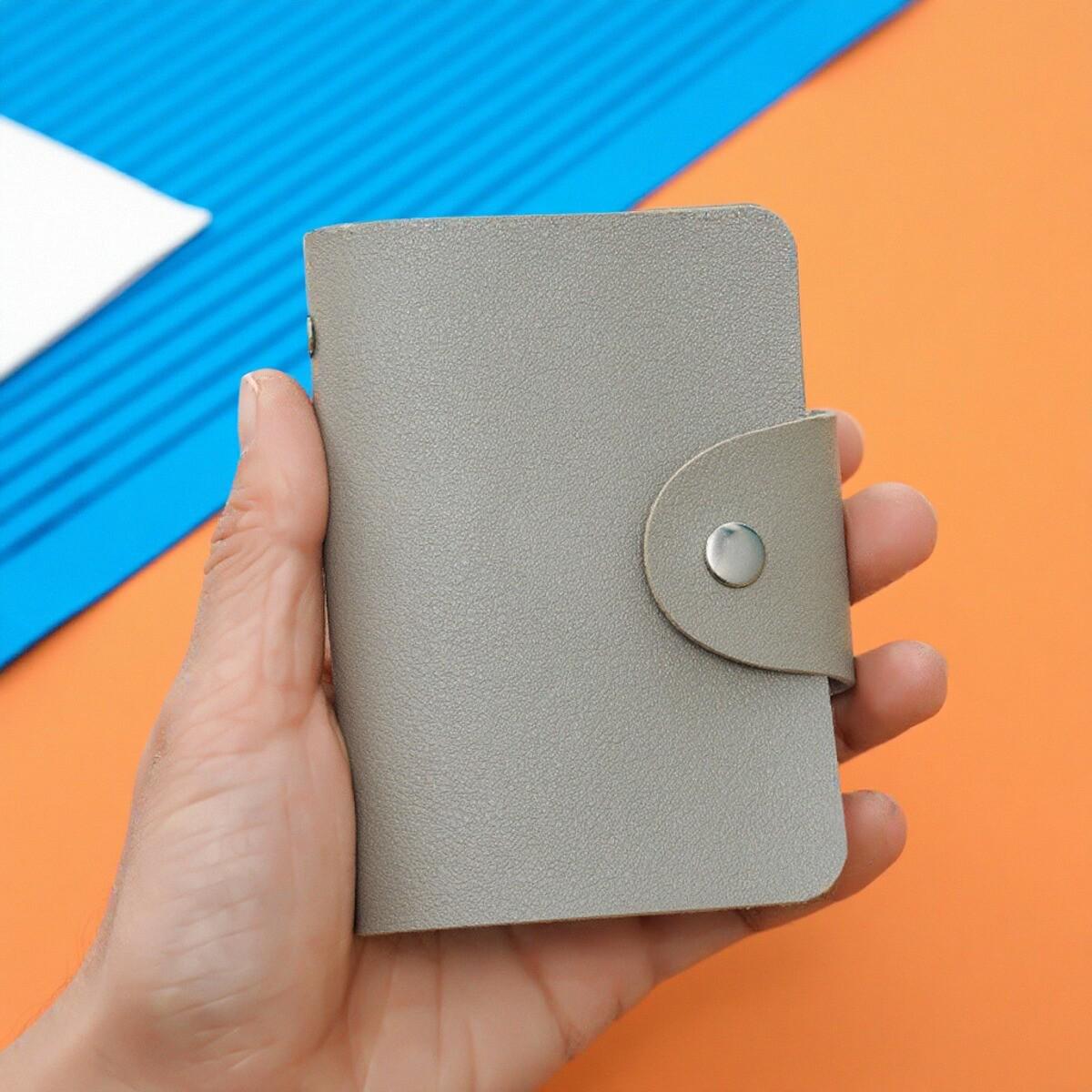 

Креативный держатель для нескольких карт — идеально подходит для подарков, банковских карт и страховых карт Double-sided 12 Card Slots