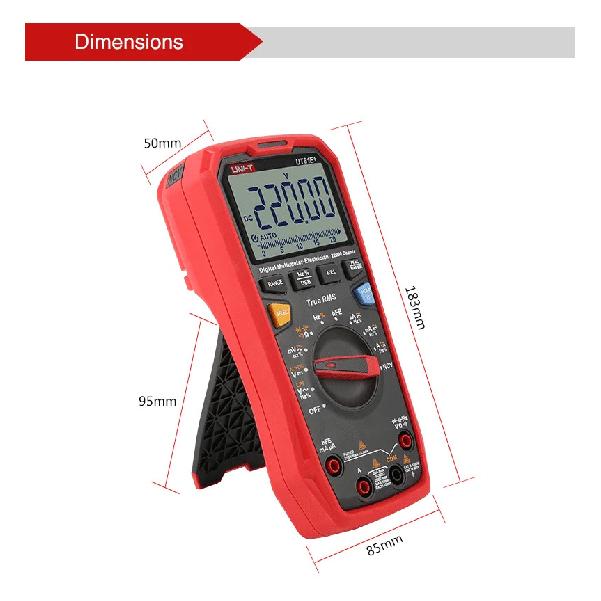 UNI T UT61B+ UT61E+ UT61D+ Smart Professional Digital Multimeter Tester Unit True RMS Auto Range 6000 Counts DC AC 1000V