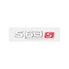 S63S Logo Badge Car Stickers for Mercedes Benz S63 Refitted Sclass 6.3AMG Fender Side Labelflag New Old Rear Trunk Displacement JO7
