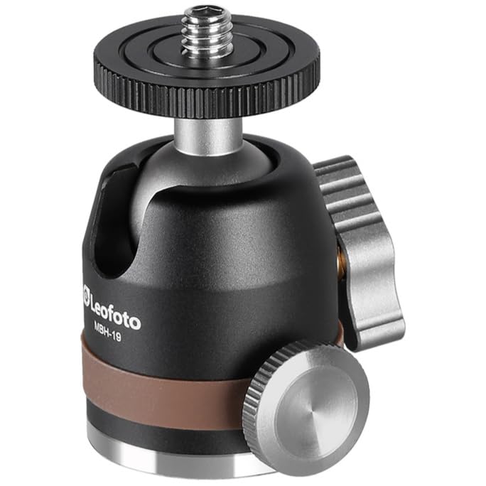 

Leofoto Small Ball Head inch compatible Ball diameter MBH-19 [1/4 19mm]
