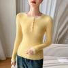 Versatile Women's Slim Fit Striped Cashmere Knit Pullover Sweater