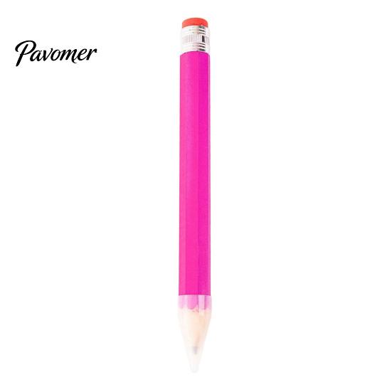 Large Stationery Prop Giant Pencil, Extra Wood Novelty Prop, Smooth Writing Wooden Pencil Stationery, for Carpentry And Party Favors Refillable
