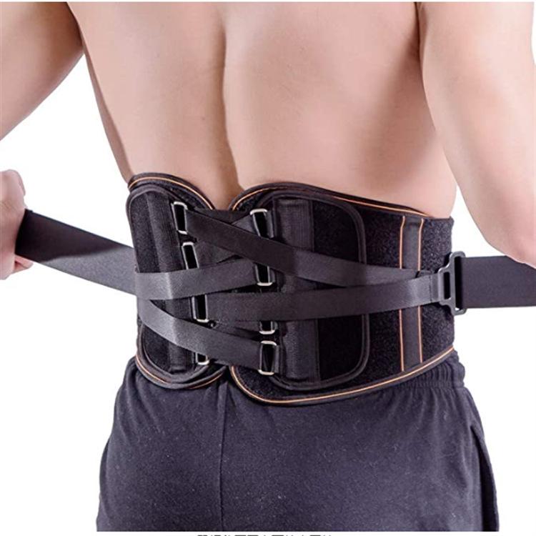 

Unisex Adjustable Waist Trainer & Back Support Belt L чёрный
