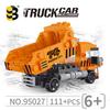 Dump Truck Construction Building Blocks Toy Set For Boys With Abs Plastic Building Blocks And Diy