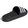 adidas Tongs Adilette Boost 'Rayures Noir Blanc' Homme FY8154