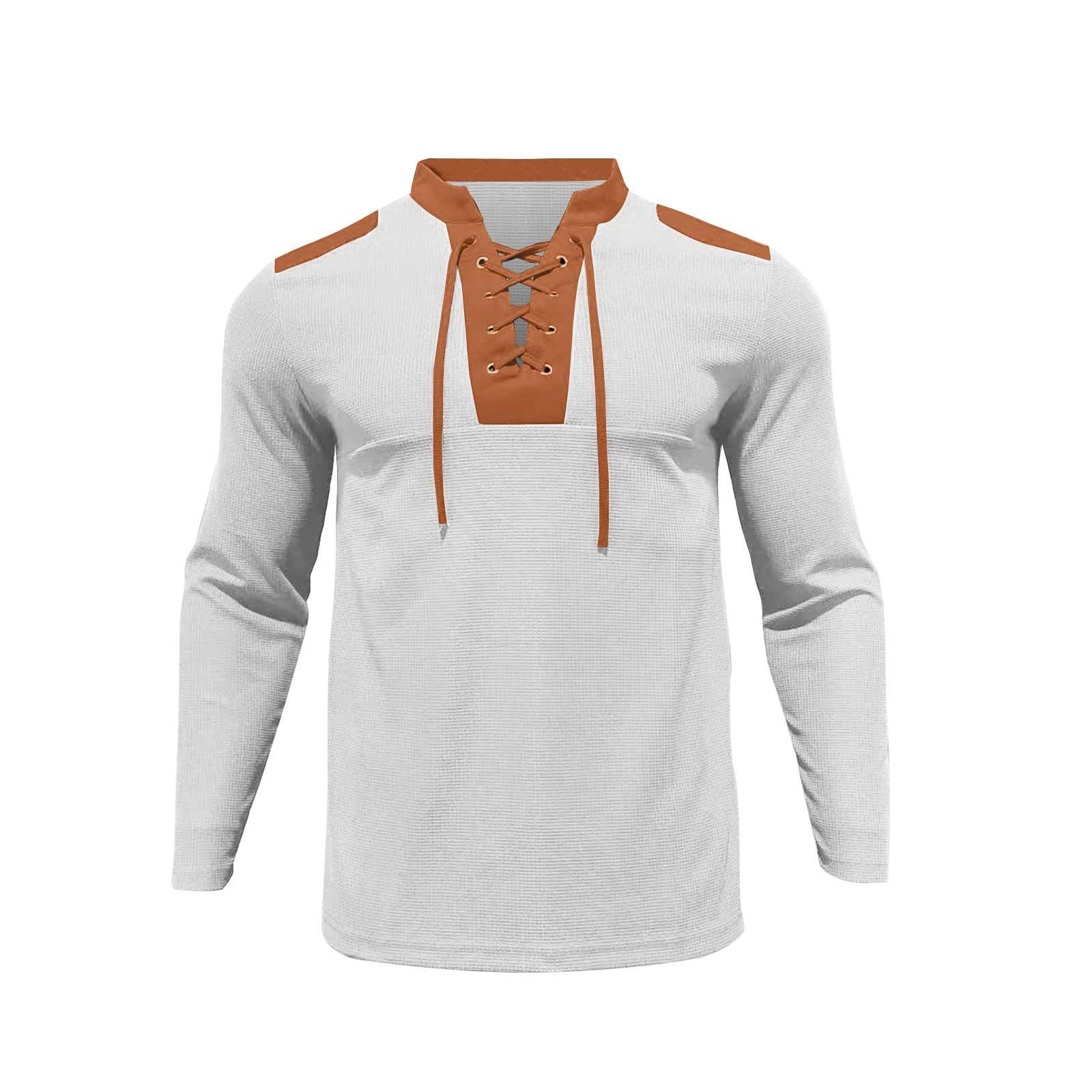 Мужская повседневная футболка с цветными блоками — фото 4