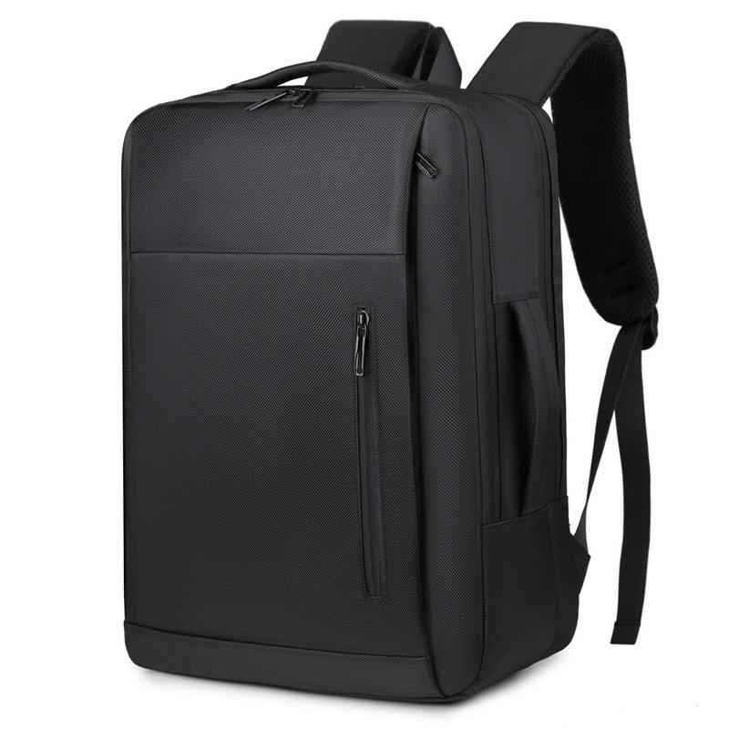 Business Commuter Going Out Travel Backpack Large Capacity Multifunctional Versatile Leather Film Anti-splashing Water