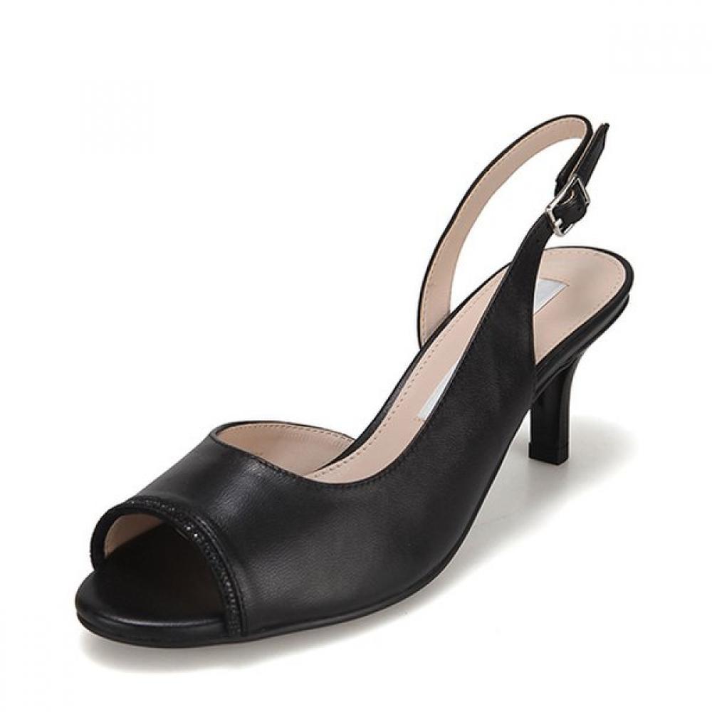 Barbara Sandal Aaf404bk 225mm
