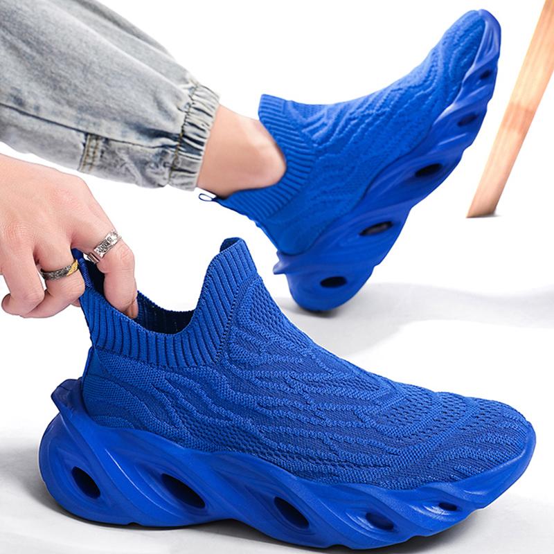 Running Shoes for Men Thick Sole Anti Slip Shock-absorbing Mesh Casual Shoes 2025 Ultra-Light Comfortable Sports Shoes for Men