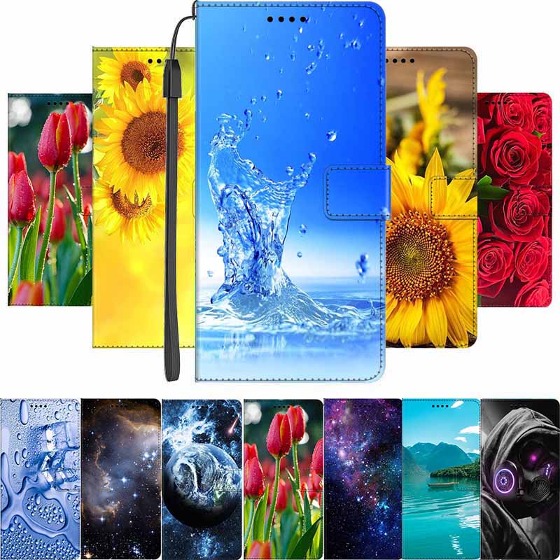 Phone Case For iPhone 17 Pro Max Case Fashion Flowers Magnet Leather Book Cover For iPhone 17 Pro Air Flip Case Coque Wallet Bag