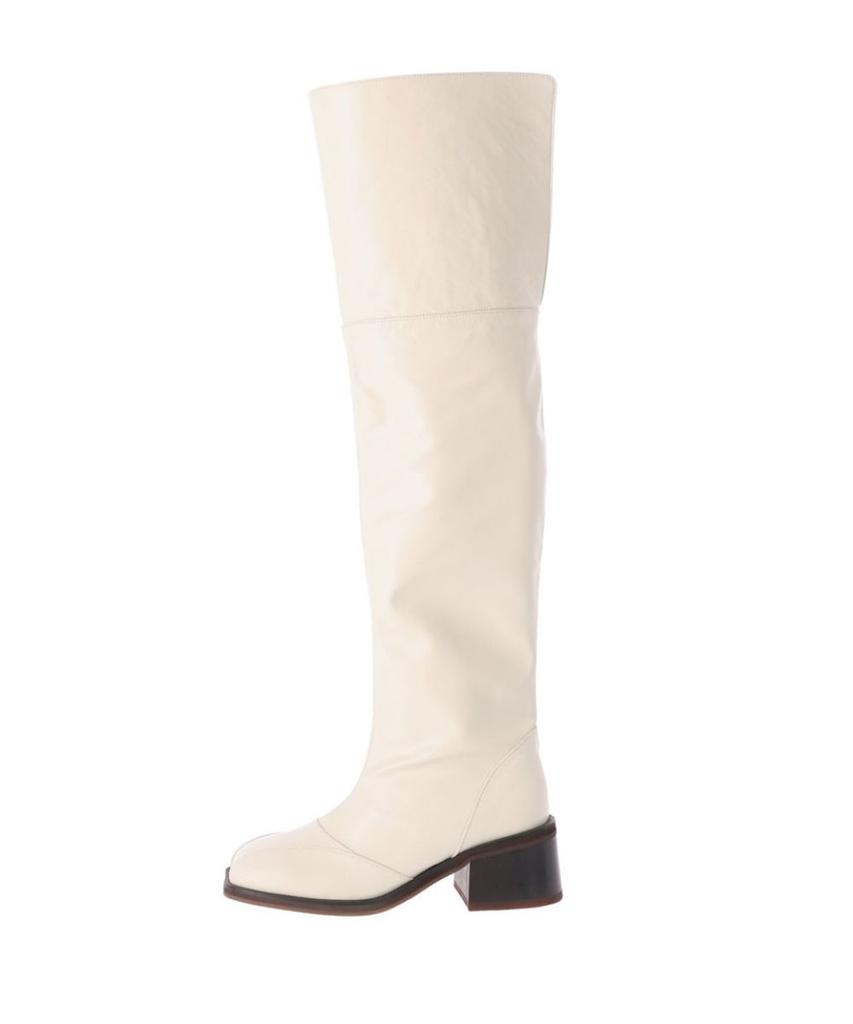 Nuosmiq Knee-High Boots (Ivory)