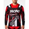 MTB Downhill Mountain Bike Long Sleeve Cycling Jersey Family Matching Outfits  Off Road Bicycle Sports Riding Tee Top