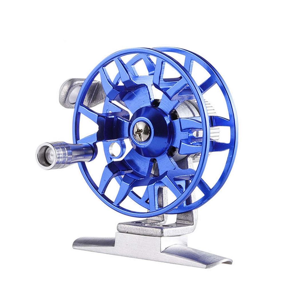Fishing Reel Fly Wheel Spool Aluminum Alloy Body Adjustable Brake Pad Design Lightweight
