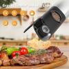 Gravity Salt and Pepper Grinder Set Electric Pepper Mill with LED Light and Dust Cover