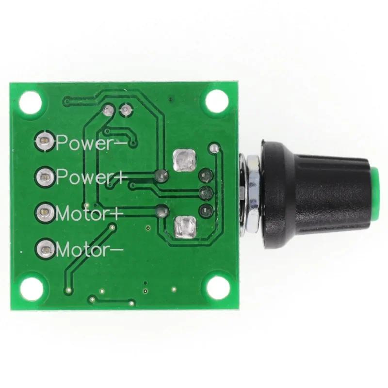 1pcs DC 1.8V 3V 5V 6V 12V 2A 1803BK PWM Motor Speed Controller Low Voltage Motor Regulator Switch PWM Adjustable Drive Module