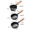 Nonstick Oil Pouring Pan Cast Iron Sauce Pan Butter Melting Pot Frying Egg Pan  Sauces
