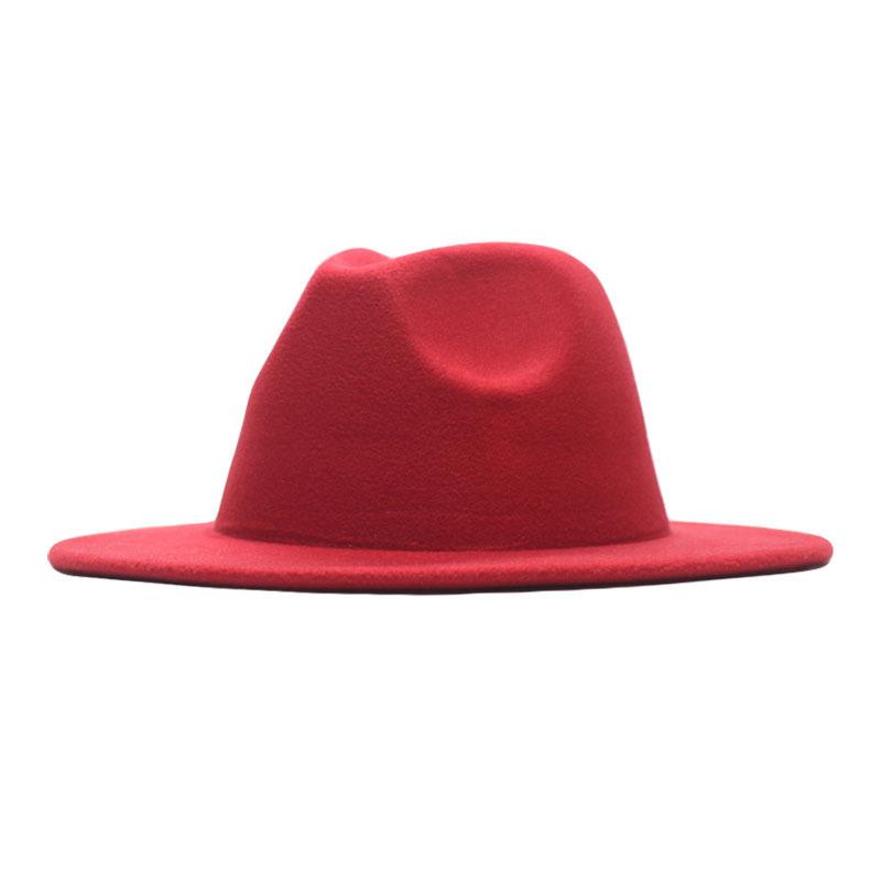 Hot-selling Top Hat, Ethnic Style Cow Label, Western Cowboy Top Hat, Rolled Brim, Retro Riding Hat, Woolen Felt Hat