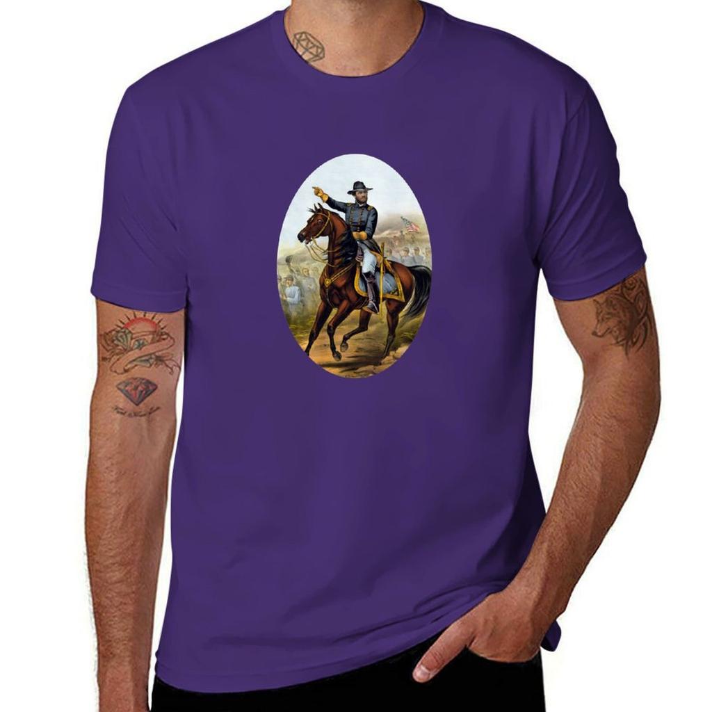General US Grant  Our Old Commander Tshirt Aesthetic clothing new edition quickdrying plain white t shirts men