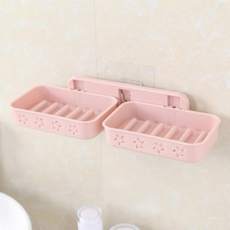 YIXI Double-Layer Draining Wall-Mounted Soap Dish