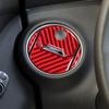 Red Carbon Fiber Interior Side Air Vent Outlet Cover for Chevrolet Camaro 10-15