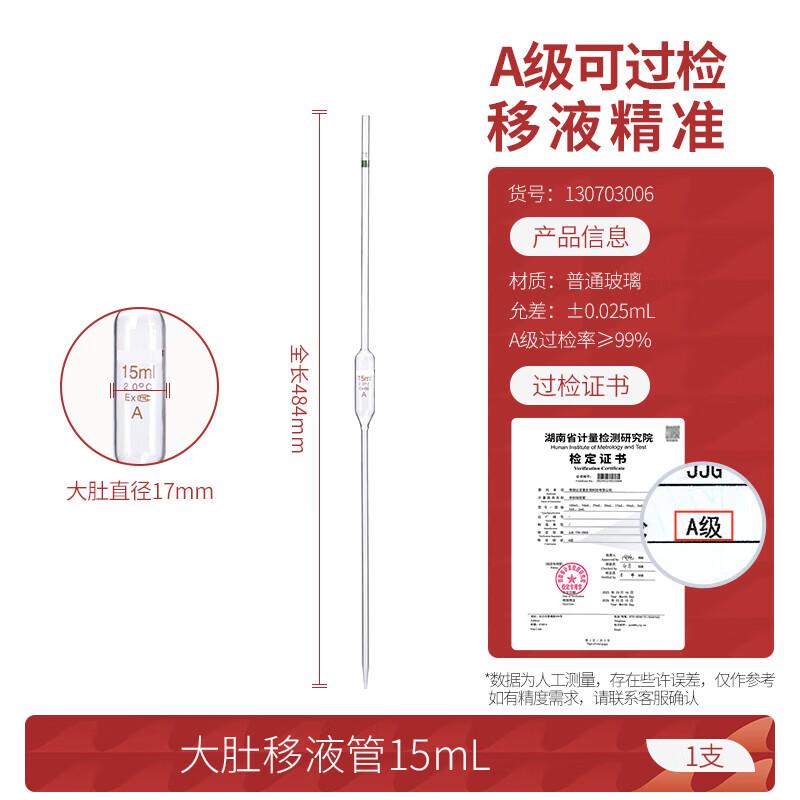 

Chunhe Thickened Glass Belly Pipette