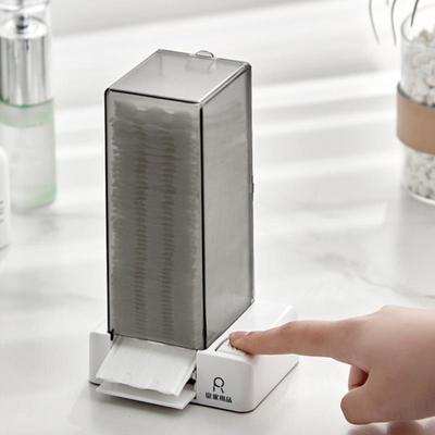 Aufbewahrungsbox für kosmetische Wattepads, automatischer Make-up-Entferner, Papier-Organizer, staubdichter Koffer, kreative Heimorganisationswerkzeuge