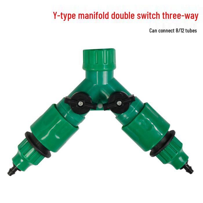 Multifunctional Quick Connector for 4/7mm or 8/12mm Hose Micro-Spray Systems