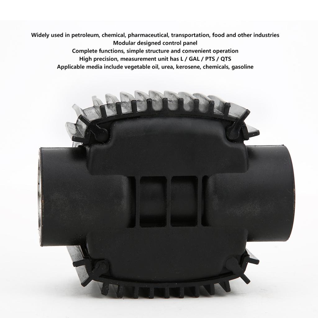 K25 1in Innengewinde Durchflussmesser Digitalanzeige Wasser Flüssigkeitsdurchflusssensor 10?100LMIN