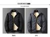 Men's Winter Cotton Jacket with Velvet Lining - Thick, Warm Lambswool Parka