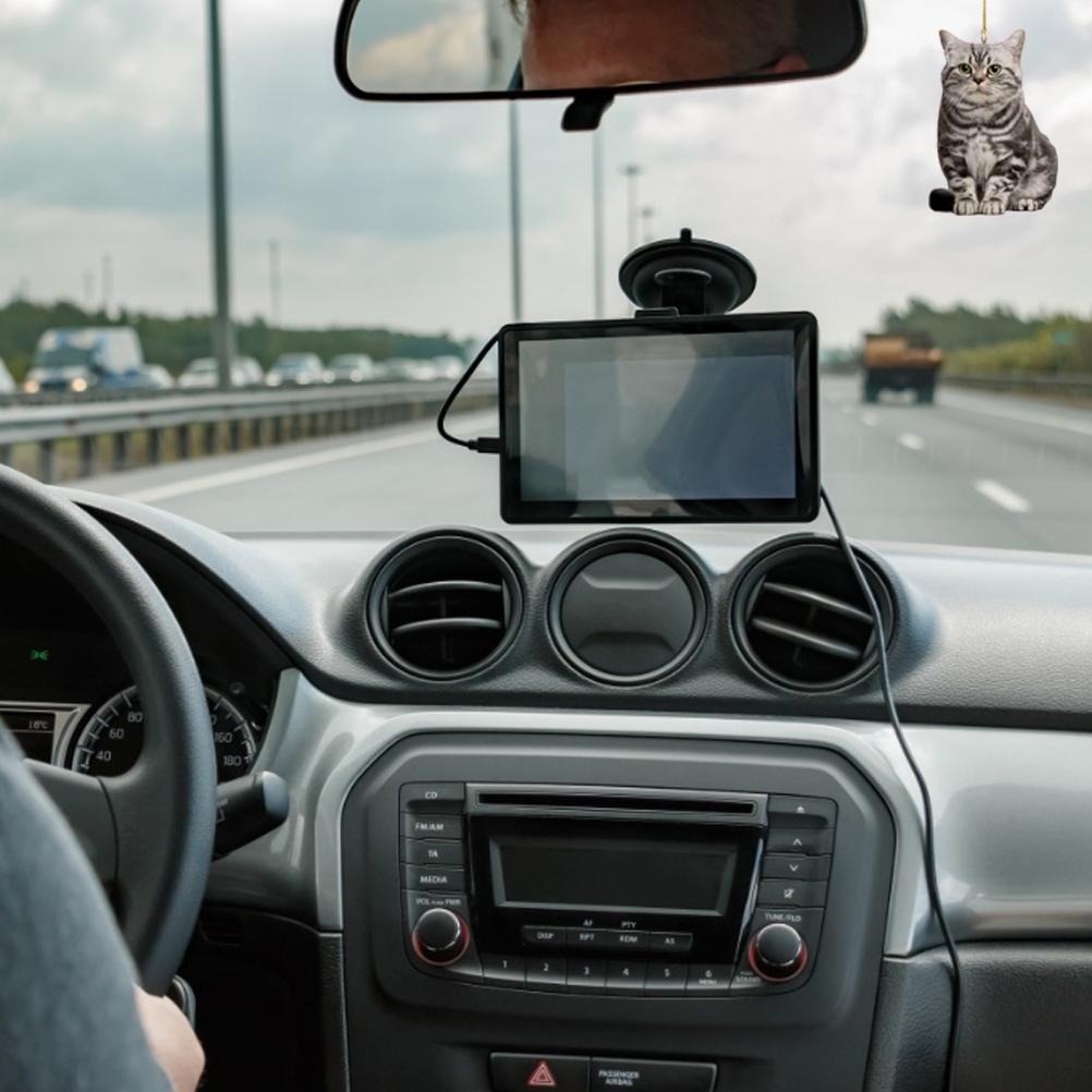 Car Pendant Creativity Cute Cat Car Hanging Ornaments Car Rearview Mirror Hanging Great Gift for